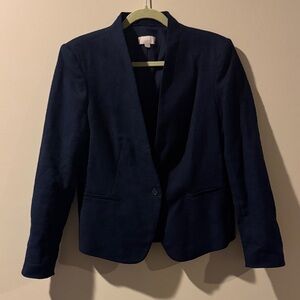 LOFT Classic Navy Blazer size 10